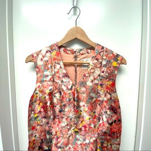 L.K. Bennett Suze Ditsy Floral Print Dress